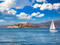 Alcatraz with Sailboat 1
